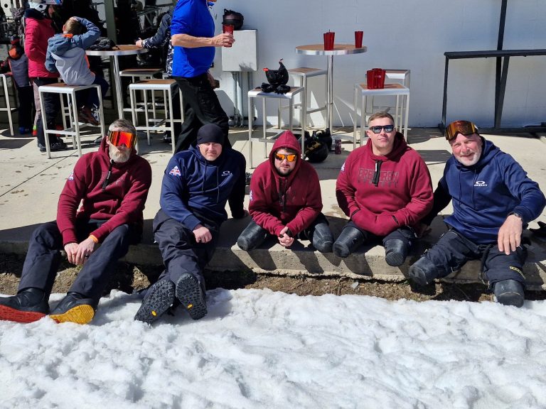 L-R Ross, 'Big' Jim, Ben, Chesh and Swifty